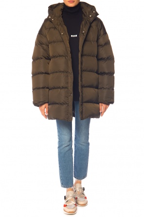 Quilted jacket with detachable hood, zdjęcie 2 Quilted jacket with detachable hood od MSGM